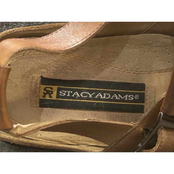 Stacy Adams Leather Sandals Men's size 9.5 - Picture 8 of 9